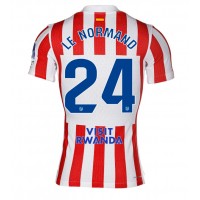 Atletico Madrid Robin Le Normand #24 Domáci futbalový dres 2025-26 Krátky Rukáv